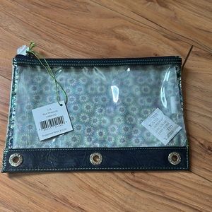 NWT Vera Bradley FRILL Pencil Case